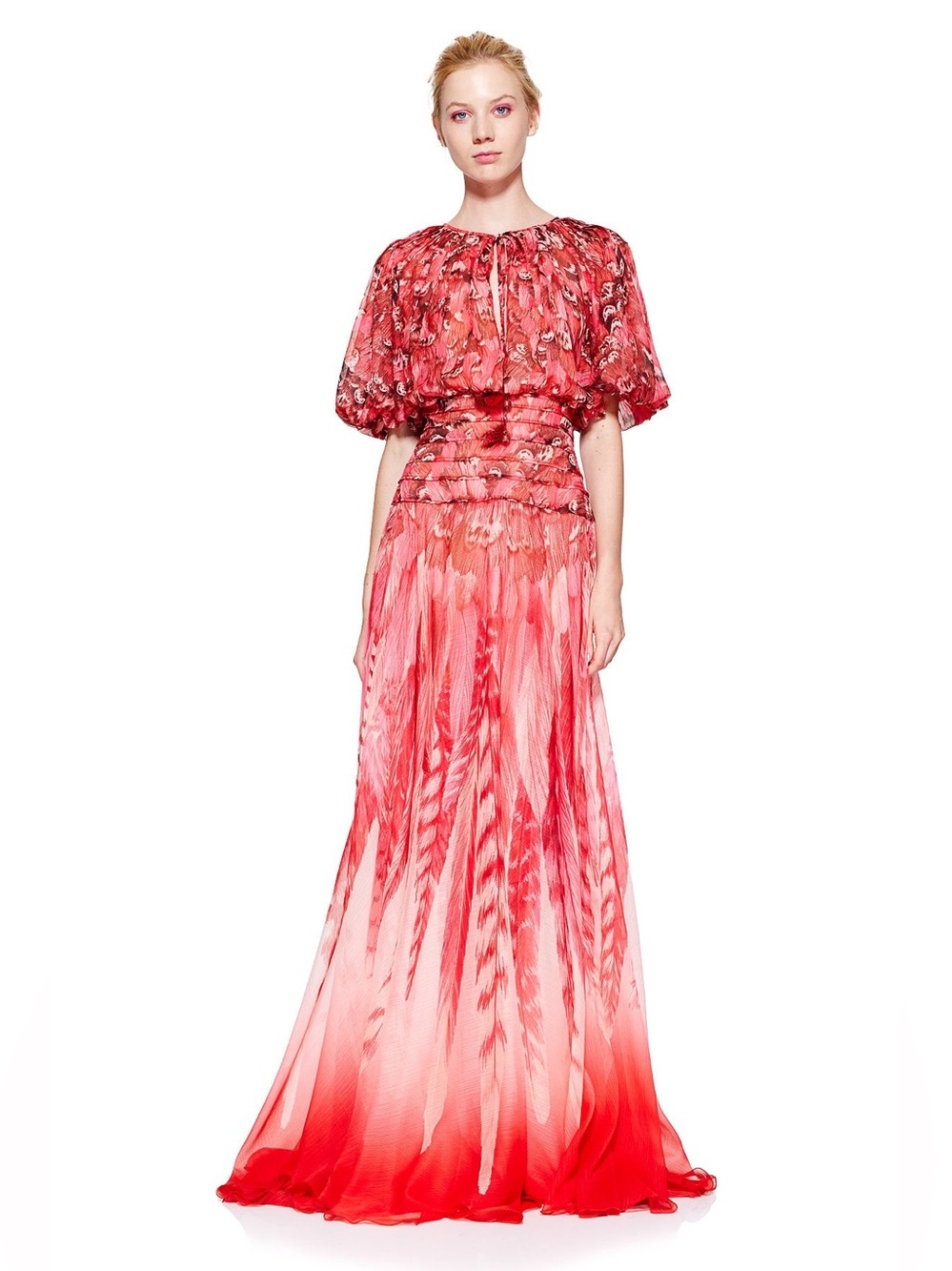 TADASHI Shoji Harpina Gown Dress Special Order A-Lina Feminine and Airy 2